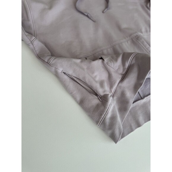 Athleta Retroplush Hoodie Pale Pink Purple Women’s Size Small Athletic - Picture 3 of 6